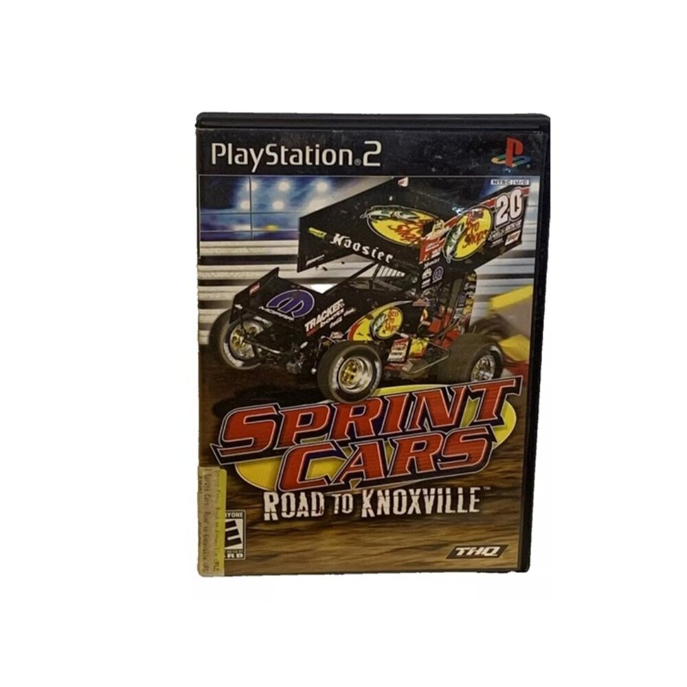Sprint Cars Road to Knoxville (Sony PlayStation 2, 2006) Video Game Racing Cars